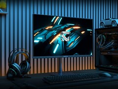 Gigabyte GO27Q24 är en ny OLED-gamingmonitor med 1440p-upplösning och en uppdateringsfrekvens på 240 Hz. (Bildkälla: Gigabyte)