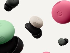 Bild som visar Pixel Buds Pro 2 i olika färger. (Bildkälla: Google) 