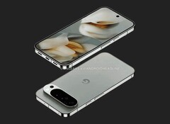 Google Pixel 10 Pro kan komma att finnas tillgänglig i minst fyra färgställningar. (Bildkälla: @OnLeaks / Android Headlines)