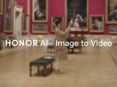 Honors AI-bild-till-videofunktion fungerar med gamla foton, konstverk, verkliga foton och till och med AI-genererade bilder. På bilden: reklambild för funktionen. (Bildkälla: Honor)