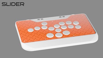 Slider-reglaget med en spaklös utformning.