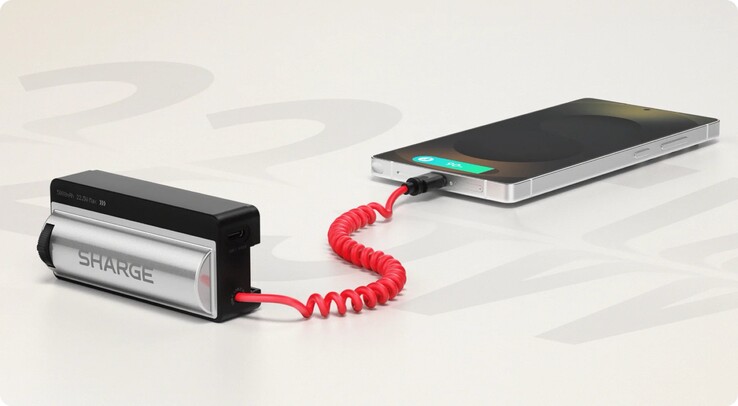 Sharge Grip Power Bank. (Bildkälla: Sharge)