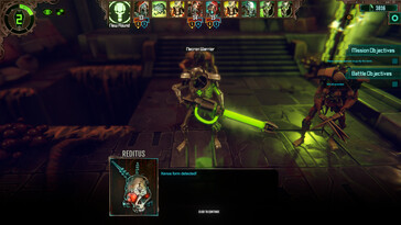 På bilden: en skärmbild från Warhammer 40,000: Mechanicus.
