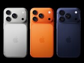 IPhone 17 Pro finns i tre färger, inklusive "Cosmic Orange" och "Deep Blue" (Bildkälla: Apple)