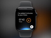 Med watchOS 27 beta 3 kan Siri nu lägga till tid till en timer som redan är igång.