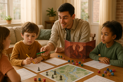 Under en D&D-session märkte en spelledare att ett barn hade svårt att skilja mellan gult och blått - ett tecken på en sällsynt form av färgblindhet. (Bildkälla: OpenAI)