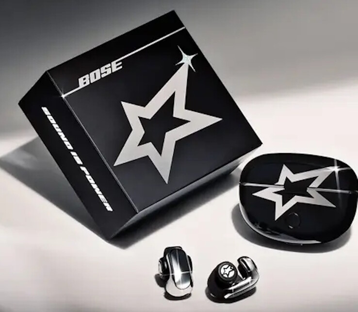 Förpackning med logotypen Bose x LISA Ultra Open Earbuds. (Bildkälla: Bose)