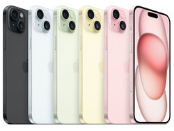 Alla färger på Apple iPhone 15 Plus (foto: Apple)