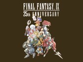 Banner för 25-årsjubileet av Final Fantasy 9 visas