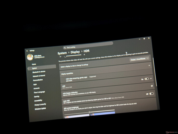 Stöd för HDR10 på RayNeo Air 4 Pro-glasögonen