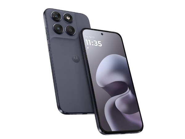 Motorola Moto G67 i Pantone Arctic Seal. (Bildkälla: Motorola)