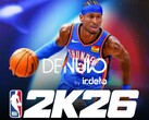 Banner för NBA 2K26 och Denuvo visas