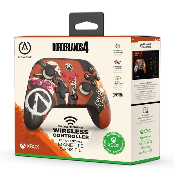 PowerA Wireless Controller för Xbox Series S|X är även kompatibel med Xbox One och PC.