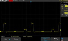 10% ljusstyrka: 15,42 kHz PWM