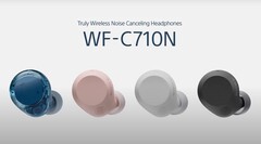 Sony WF-C710N öronsnäckor finns tillgängliga i fyra färger. (Bildkälla: Sony)