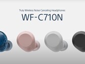 Sony WF-C710N öronsnäckor finns tillgängliga i fyra färger. (Bildkälla: Sony)