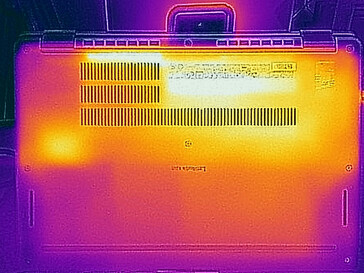 Yttemperaturer, undersida (tomgång)