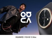 Huawei Nova 15 Max i svart färg