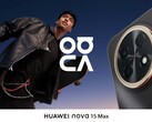 Huawei Nova 15 Max i svart färg