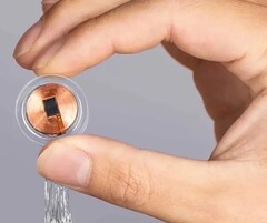 Ett Neuralink-chip för hjärnan (Bildkälla: Neuralink)