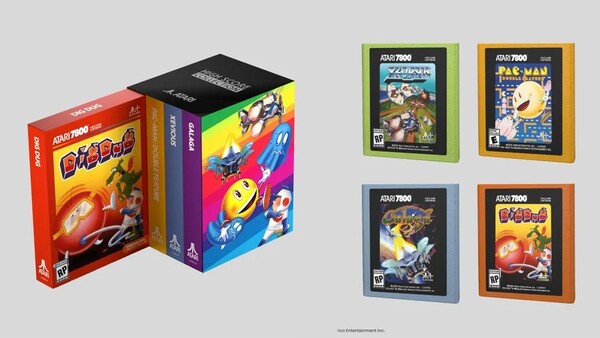 Samlingen av klassiska spel för Atari 7800 kan köpas som ett paket eller separat. (Bildkälla: Atari)