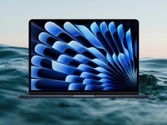 Apple MacBook Air 13 M4 (2025) har en 13,6-tums Liquid Retina IPS-skärm. (Bildkälla: Apple/Amazon, Unsplash, redigerad)