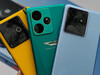 från vänster: realme GT 7T, GT 7 Dream Edition och GT 7. (Bildkälla: Daniel Schmidt)