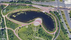 GNSS-testtur: sjö