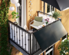IKEA:s balkongkraftverk (bilden) erbjuds i samarbete med Svea Solar. (Bildkälla: IKEA)