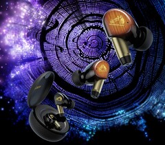 JVC Kenwood Wood Master in-ear ANC-hörlurar kommer med självläkande färg och element i afrikansk rosenträ. (Bildkälla: JVC Kenwood)