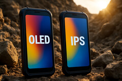 OLED- eller IPS-skärm för en smartphone för utomhusbruk? Inte en lätt fråga. (Bild skapad med ChatGPT)