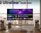 LG erbjuder endast UltraGear OLED 34GX90SA i en vit finish för tillfället. (Bildkälla: LG)