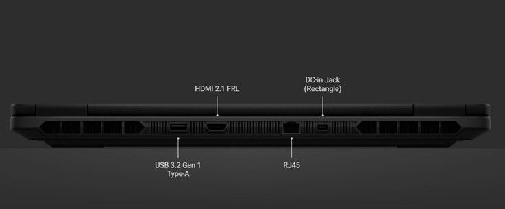 Den nya TUF Gaming 16 (2026) stöder även 100 W-laddning via USB Type-C.