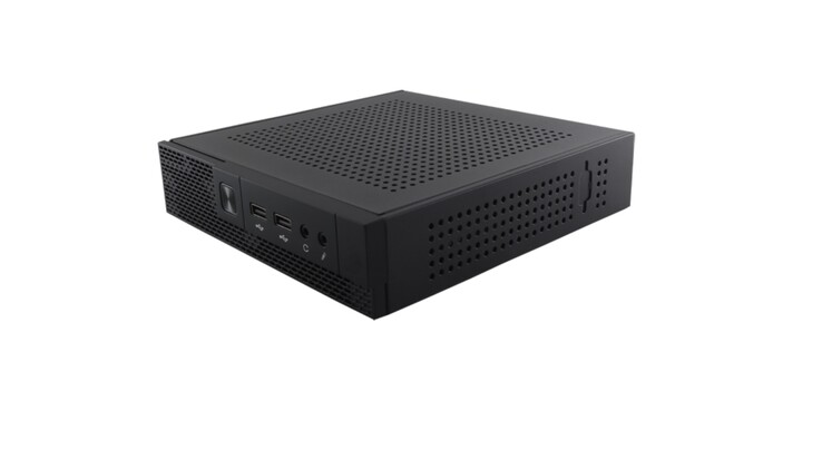 Mini-PC:n MTE-N150 har en volym på endast 1,7 liter och kännetecknas av en diskret design.