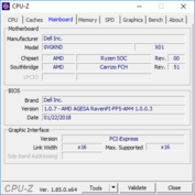 CPU-Z Moderkort