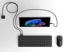 EliteBoard G1a väger 670 g och mäter 358 x 118 x 17 mm.