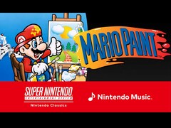 Officiell bild av spelet Mario Paint på Nintendo Switch. (Bildkälla: Nintendo)
