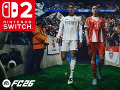 EA Sports FC 26 Switch 2-banner med Switch 2-logotyp (Bildkälla: Nintendo of America med ändringar)
