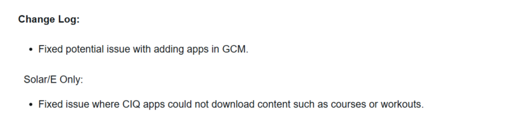 Release Notes för systemprogramvaran 12.21 för Instinct 3 smartklockor. (Bildkälla: Garmin)
