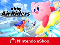 Kirby Air Riders Nintendo eShop-bannern visas (Bildkälla: Nintendo eShop med redigeringar)