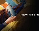 Kampanjmaterialet för Redmi Pad 2 Pro har läckt ut. På bilden: En kampanjbild av surfplattan. (Bildkälla: Xiaomi - redigerad)