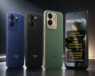 Poco M8x 5G finns i färgvarianterna koboltblå, svart och lädergrön.