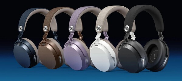 Sennheiser Momentum 5-hörlurarna finns i fem färger.