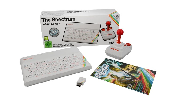 Den vita Spectrum-utgåvan.