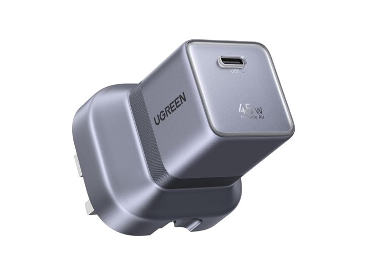 Den brittiska versionen av Ugreen Nexode Air 45W-laddaren
