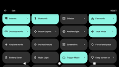 Relevanta inställningar är lätta att komma åt (Bildkälla: Notebookcheck)
