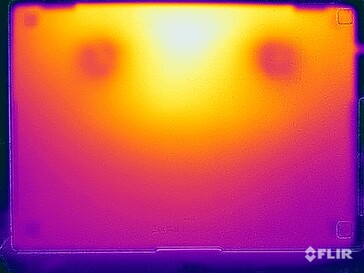 Yttemperaturer för stresstest (botten)