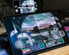 Dolphin Netplay kör Star Fox: Assault på två olika Android-enheter.