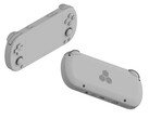 Den så kallade TrimUI Smart Pro Mini verkar vara inställd på att konkurrera med Anbernic RG40XX H. (Bildkälla: via Baidu - redigerad)