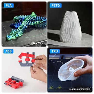 Enheten kan också skriva ut 3D-objekt med hjälp av flera filament (Bildkälla: Snapmaker)